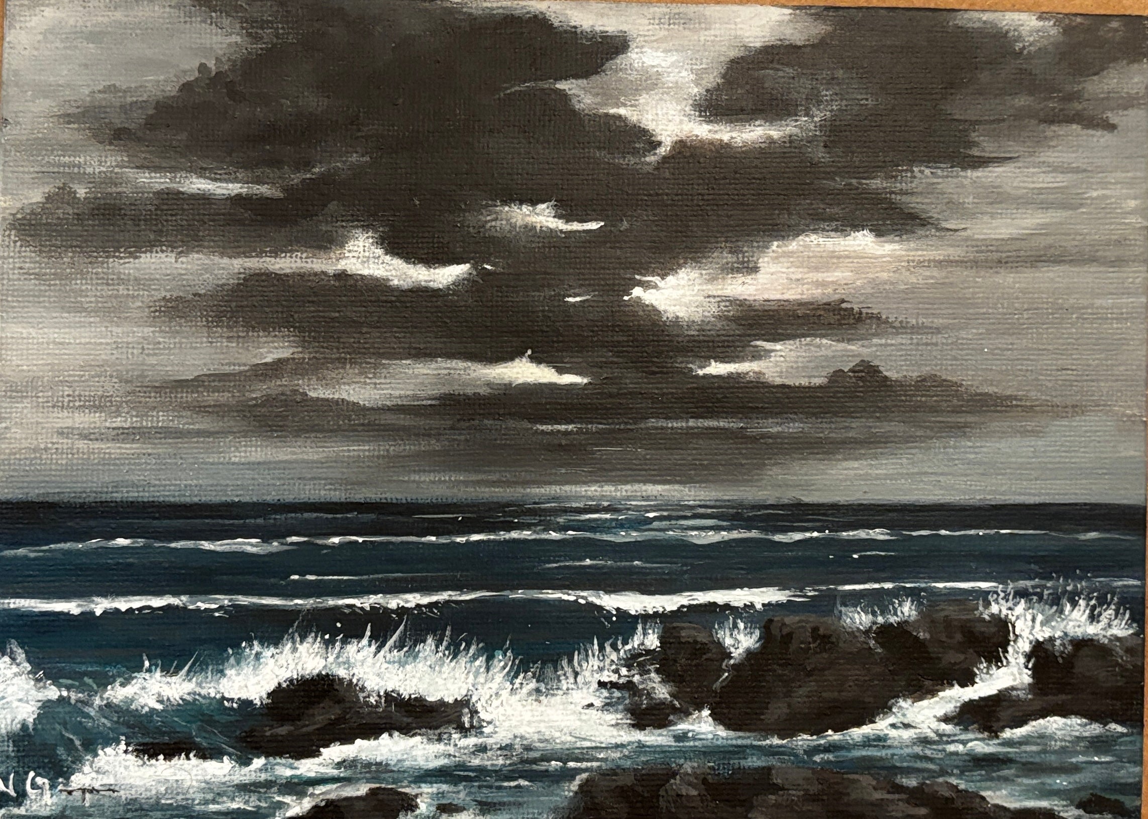 Moonlight at the Tide Pools