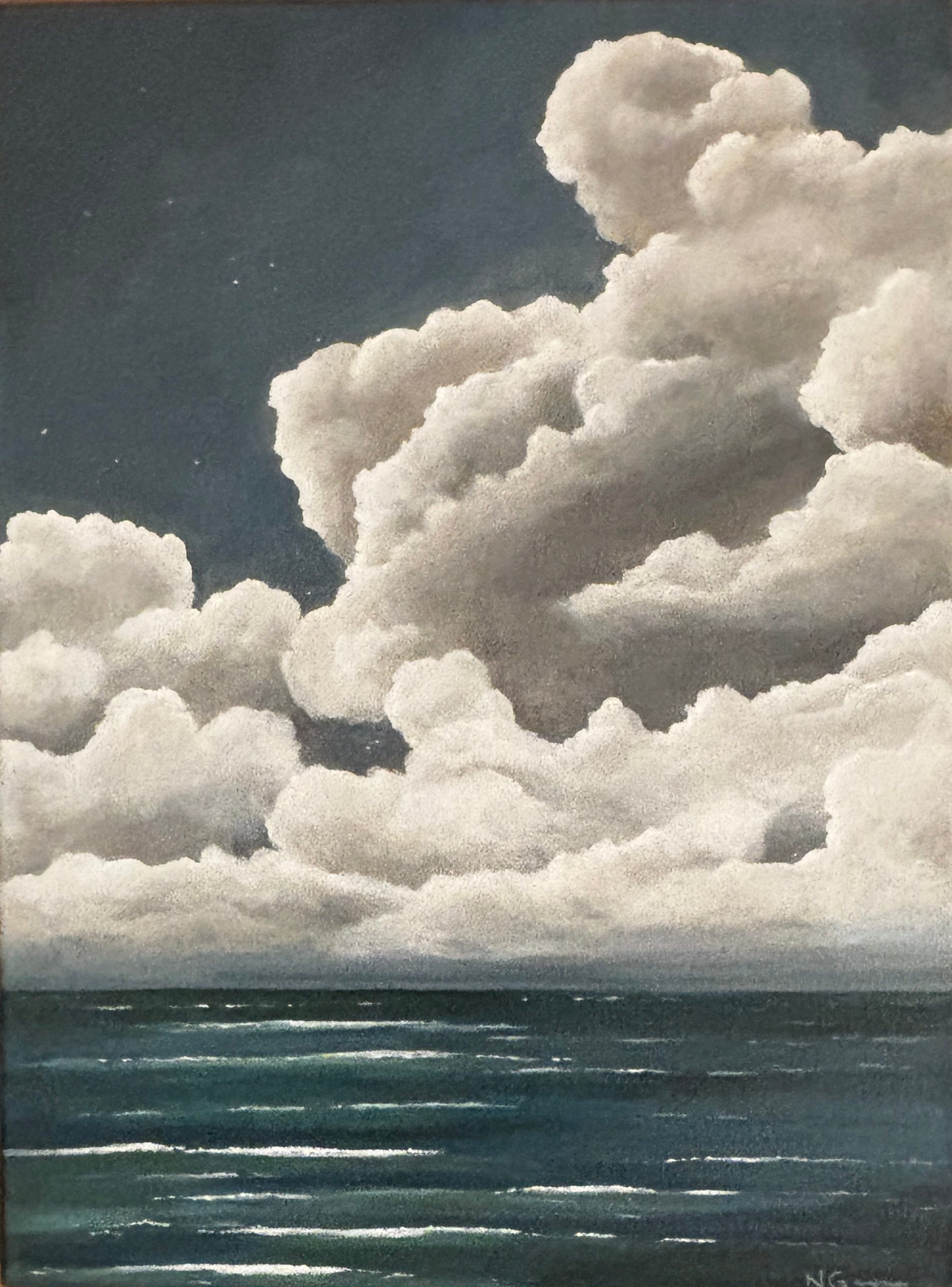 Moonlit View from the Bluffs